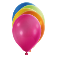 50 Luftballons - Ø 27cm - Metallic - Bunt